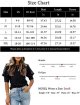 Women's Casual Tops Puff Sleeve Loose Blouses T Shirts
